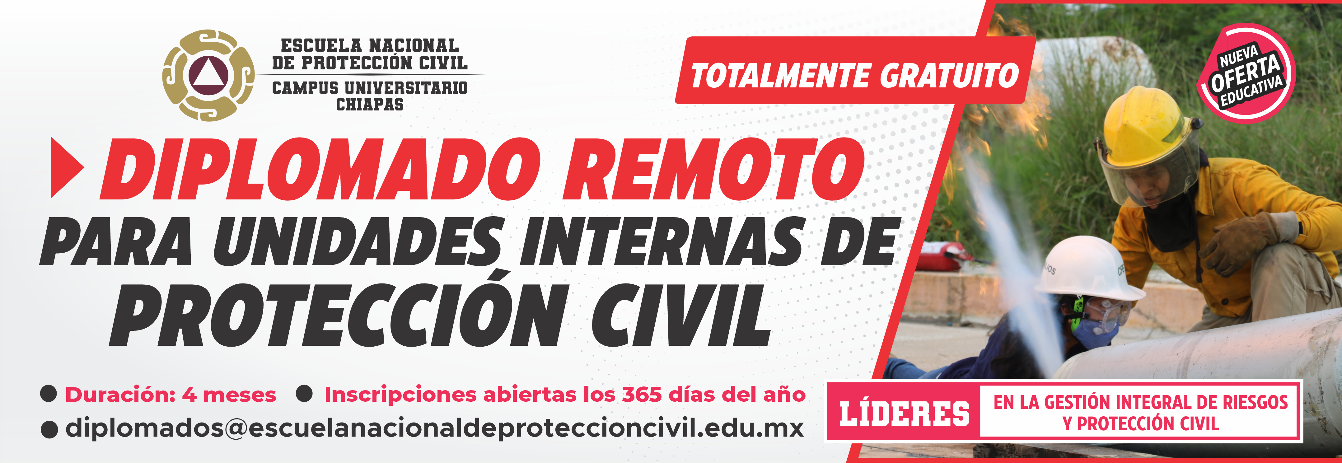 Diplomado Virtual para Unidades Internas de Protección Civil